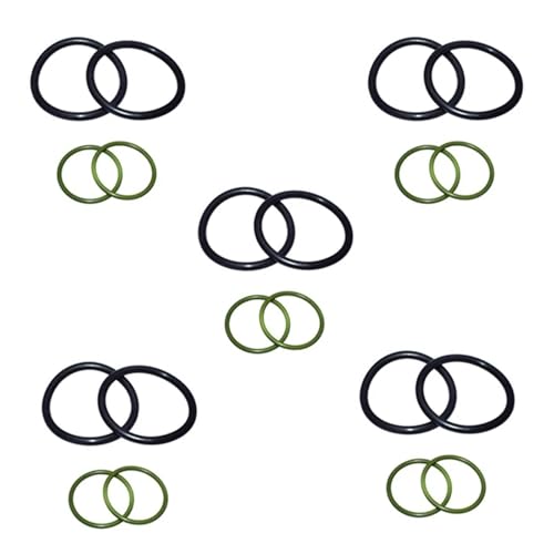 BBLKLQJDM 20 Pieces Automotive Solenoid Valve Type Seal Ring for Solenoid Valve 11367560462 11367506178 11367546379 Automotive valves and Parts