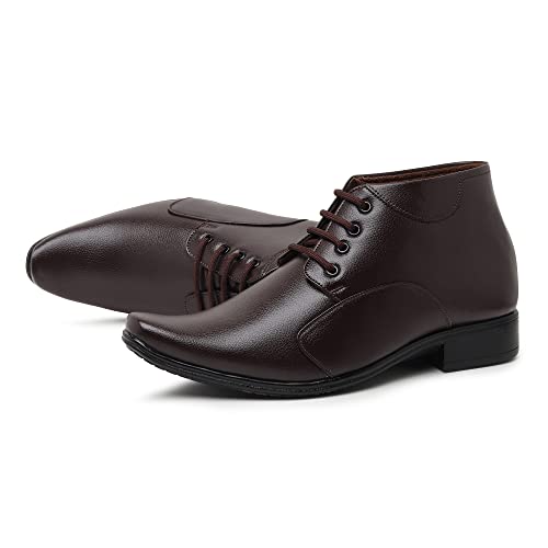 Image of Zixer Synthetic Leather Mens Formal Shoes || Office Formal Shoes Men Stylish|| Formal Shoes for Men Patent Leather Lace Up Party Formal Shoe
