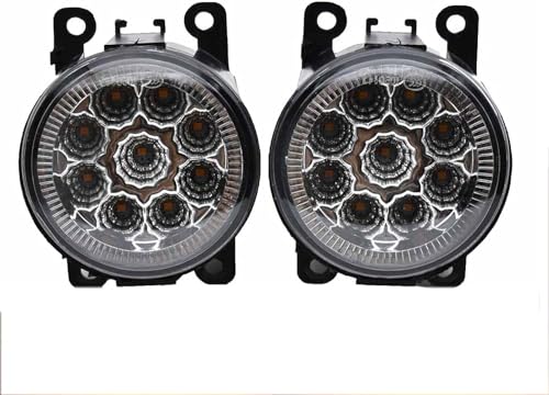 Faros antiniebla de coche Mitsubishi ASX 2013 2014 2015 luz diurna delantera izquierda amarilla