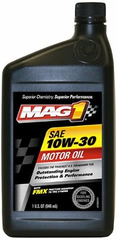 Mag 1 61648 Conventional 10W-30 Motor Oil - 1 Quart (Pack of 6)