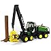 Bruder John Deere 1270G Harvester Toy with Rotating Cab and Tree Trunk – Realistic 1:16 Scale Forestry Vehicle for Kids