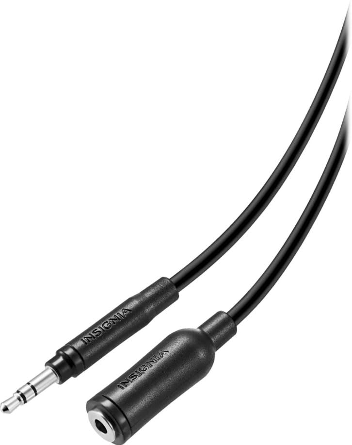 Cable de extensión auxiliar 3.5mm INSIGNIA 6 pies miniatura 2