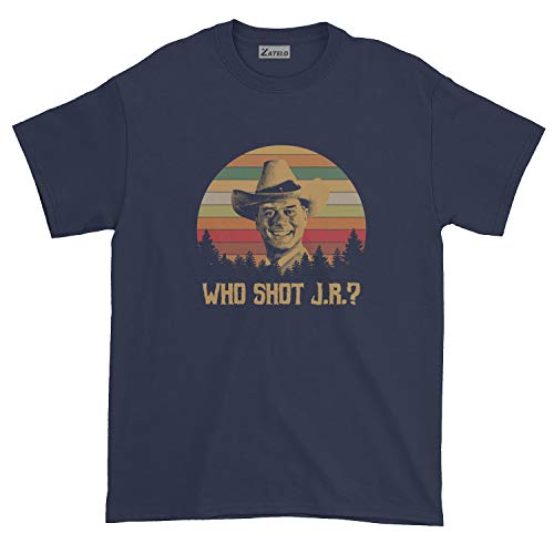 WHO Shot J R - Vintage Retro T-Shirt3