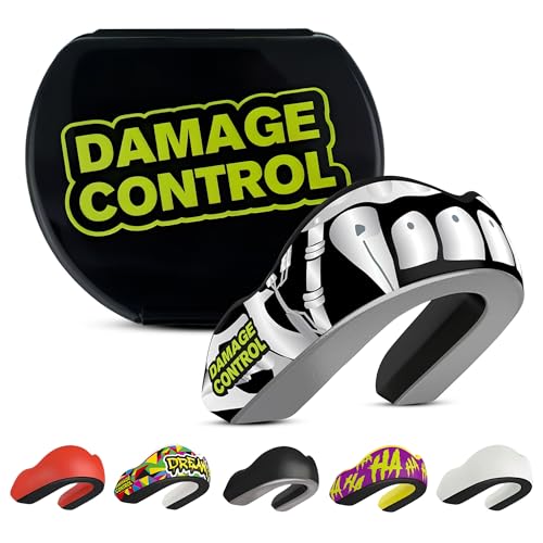 DAMAGE CONTROL Extreme Impact Sports Mouth Guard w/Case