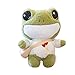Rana Peluche Giocattoli Morbidi Rana in Maglione Kawai Rana Bambole Animali di Peluche Bambole di Pezza Regali per Bambine Ragazze e Ragazzi, 30 cm