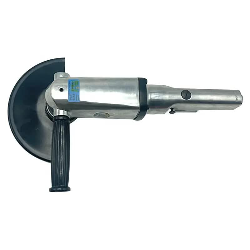 Y H M 7 Inch(180mm) Pneumatic Angle Grinders 7600RPM Hand Grinding Power Tool For Heavy Duty