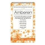 Amberen: Safe Multi-Symptom Menopause Relief. Clinically Shown to Relieve 12 Menopause Symptoms: Hot Flashes, Night Sweats, Mood Swings, Low Energy and More. 2 Month Supply