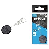 Talla 5 mm. Spro Freestyle - 10 topes de silicona