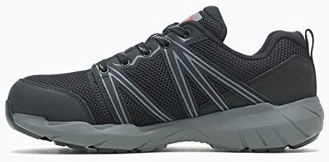 Merrell Women's Fullbench Superlite Alloy Toe Construction Shoe, Black, 8.5 | Image 4