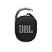 JBL Clip 4: Portable Speaker with Bluetooth, Built-in Battery, Waterproof and Dustproof Feature (Black)