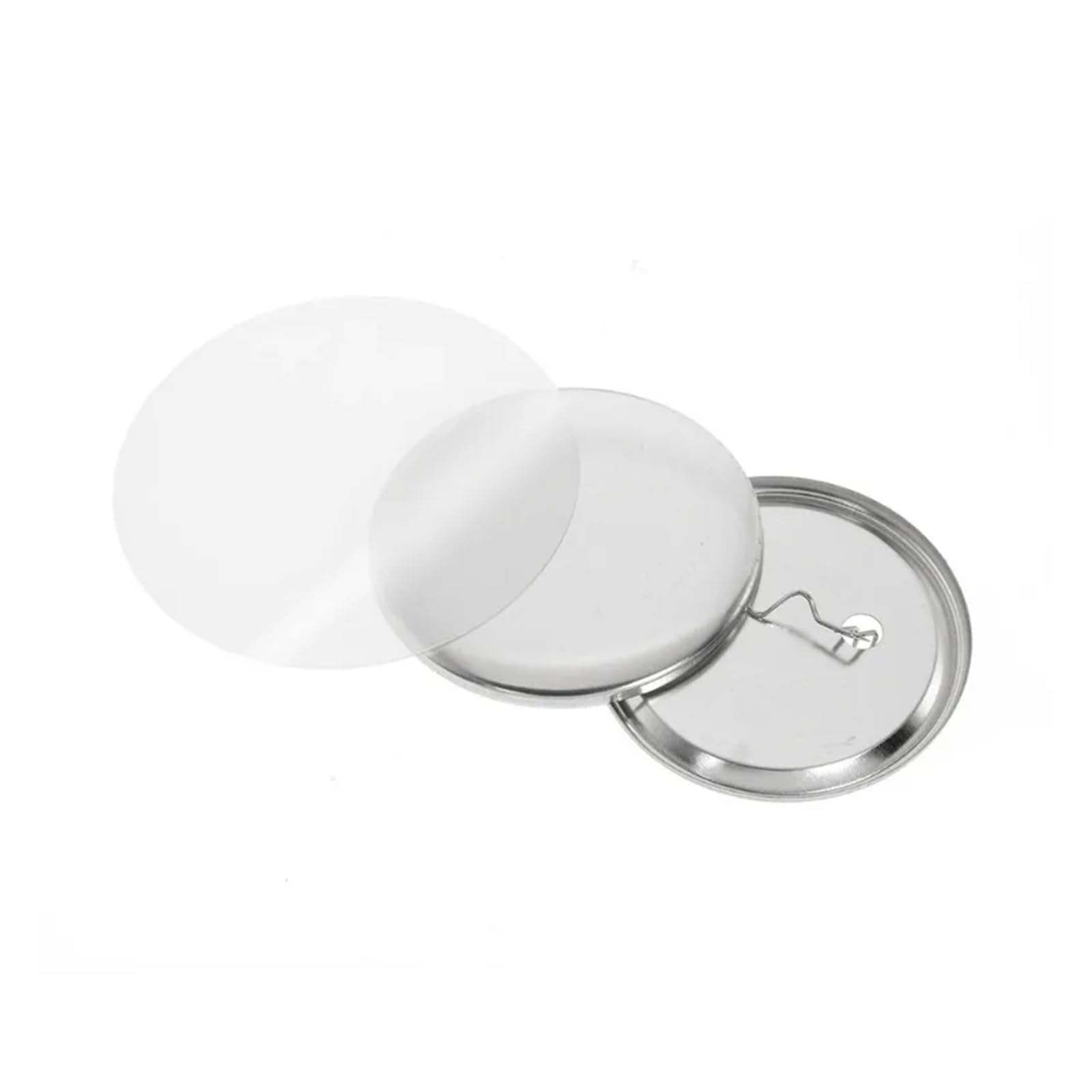 200 szt. przypinek do przypinek DIY, części do produkcji przypinek metalowych, 25/32/37/44 mm, materiały do maszyny do produkcji przypinek Produkcja DIY(37mm,200pcs metal base)