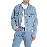Bleu clair REPLAY M8Z1.000.75954D Veste en jean Bleu Taille L
