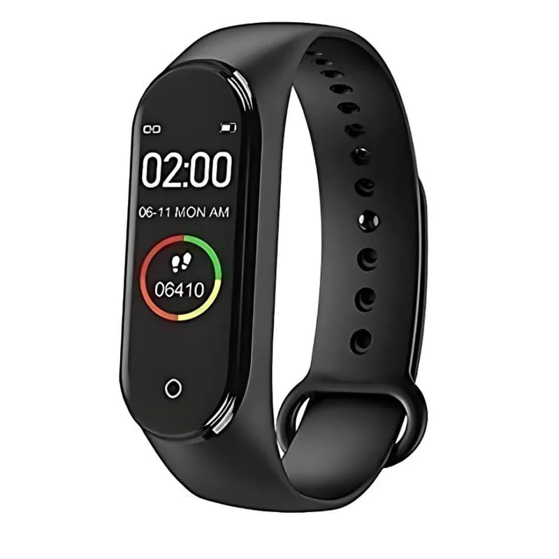 Drumstone 𝟏𝟓 𝐘𝐞𝐚𝐫𝐬 𝐆𝐮𝐚𝐫𝐚𝐧𝐭𝐞𝐞, Smart Bluetooth fitband, OLED Heart Rate Fitness Tracker, Waterproof, Step and Health Monitoring Band, Unisex Wearable for Healthy Living