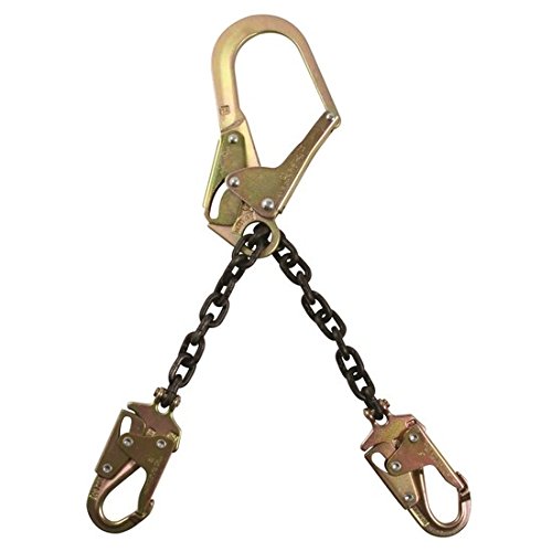 FallTech 8250LT, 21" Rebar Positioning Assembly/Chain with 2.5" Gate Opening, Pack of 2 pcs