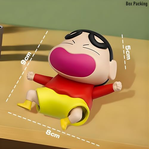 Image of Action Figure Anime, Shain- Chaan Anime Crying, Sleeping Poseable Doll - Car Dashboard & Desk Decoration, Funny Collectible Toy for Fans and Adults (Safe for Ages 6+)