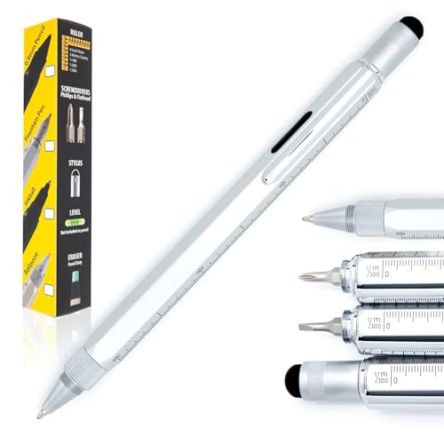 Stylo Monteverde One Touch Stylus Tool multifonction métal argent