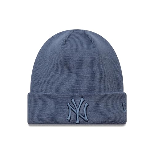 New Era New York Yankees Women League Essential Beanie MLB Grau-Blau - One-Size