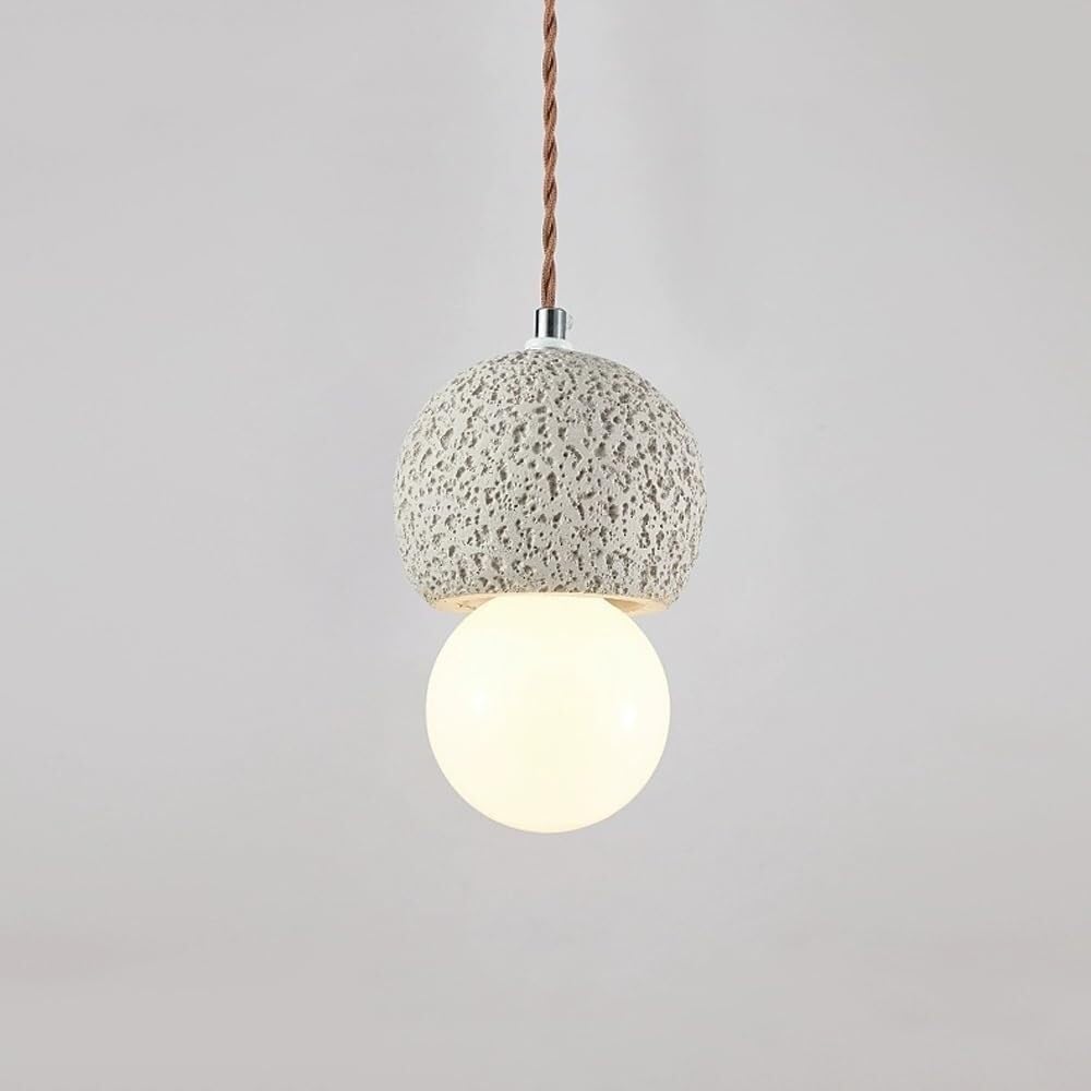 Lampe suspendue wabi-sabi japonaise luminaire de chevet chambre