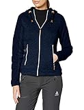 Kapuze ICEPEAK Damen EP Auburn Midlayer, dunkel blau, XXL