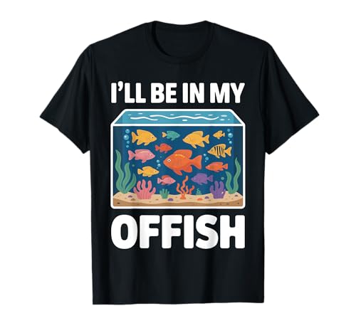 Best Aquarium Art for Men Women Fish Tank Aquarium Lover T-Shirt
