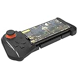 Ergonomía: la forma del gamepad se adapta a tus manos de forma natural, diseño de textura antideslizante, agarre cómodo que sostener el teléfono directamente, comodidad completa incluso durante largas horas de juego.