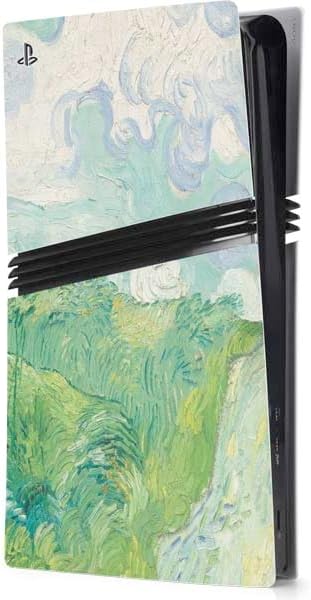Skinit Decal Gaming Skin Compatible with PS5 Pro Console - Officially Licensed Almond Branches in Bloom by Van Gogh Design