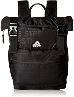 adidas Unisex Yola Backpack, Black Emboss/Black/White, ONE SIZE