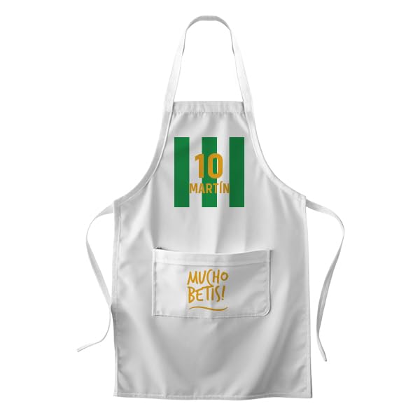 Delantal de Cocina Personalizado Día del Padre. Delantales de Cocina para Padre. Regalos Personalizados Papá. Regalos Originales para Hombre