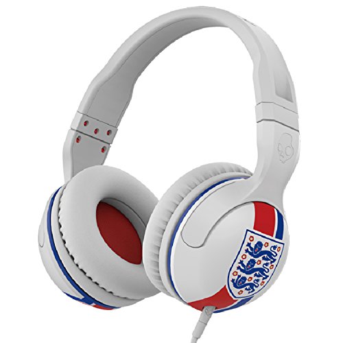 Skullcandy Hesh 2.0 - Auriculares de diadema cerrados (con micrófono) diseño de Copa Mundial Inglaterra