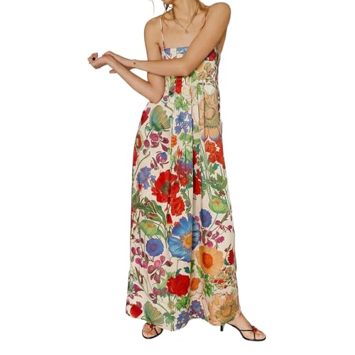 10 Best Garden Party Dresses That Will Turn Heads Outdoors 9 Women Boho Floral Maxi Dress - Backless A-Line