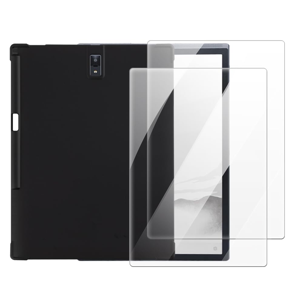 Funda 2 en 1 para iFLYTEK Smart Office Book X3 con cristal templado negro de 10.65 pulgadas 8