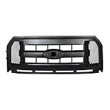 2015-2016 Ford F-150 Molded Carbon Black Grille Radiator Grill OEM FL3Z-8200-AA