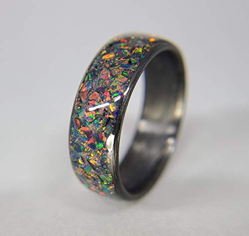 Core Carbon Rings Handmade Ring Band thumb #4