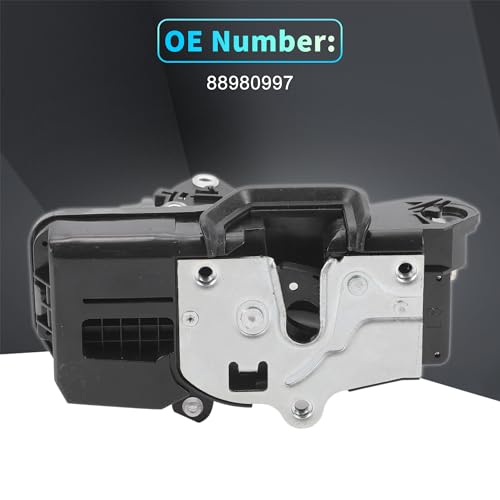 Image of X AUTOHAUX Replacement Front Left Driver Side Power Door Lock Actuator Motor for Pontiac Torrent 06-09 for Chevrolet Equinox 05-09 Door Latch Actuator Assembly Replace No.88980997 Black