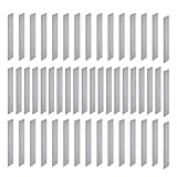 Gardez vos racines d'eau en toute sécurité avec le lot de 50 ancrages en aluminium pour plantes d'aquarium, conçus pour flotter tout en assurant la vie des poissons