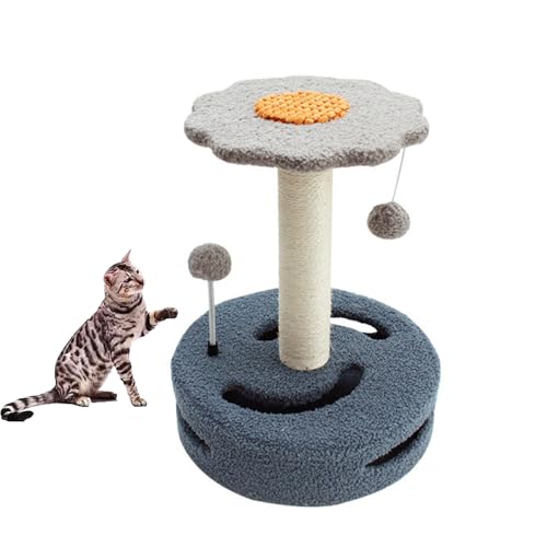 Arbre à chat stable en sisal avec niche et finitions douces - 2