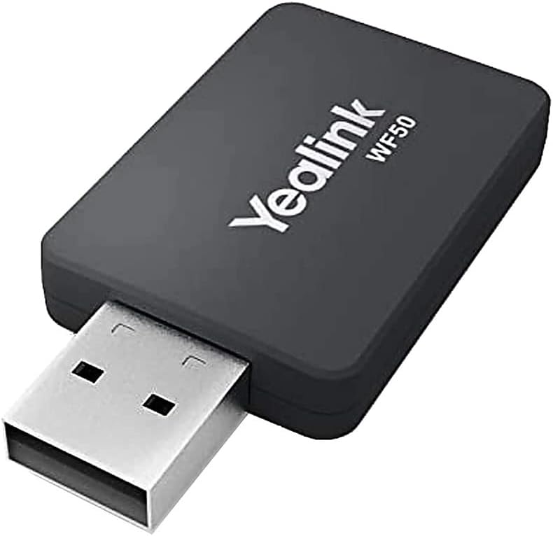 Yealink WF50 Wi-Fi Adapter For IP Phone/USB/External – Black