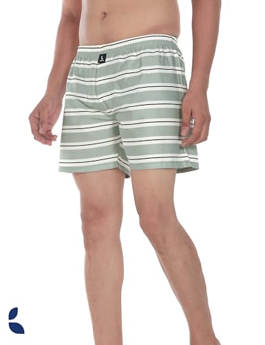 Image of Cotton Boxer Shorts for Men, Breathable, Comfortable & Lightweight (Pack of 2)
