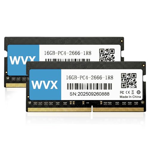 Amazon.co.jp: WVX ノートPC用メモリ DDR4-2666mhz（PC4-21300)16GB×2