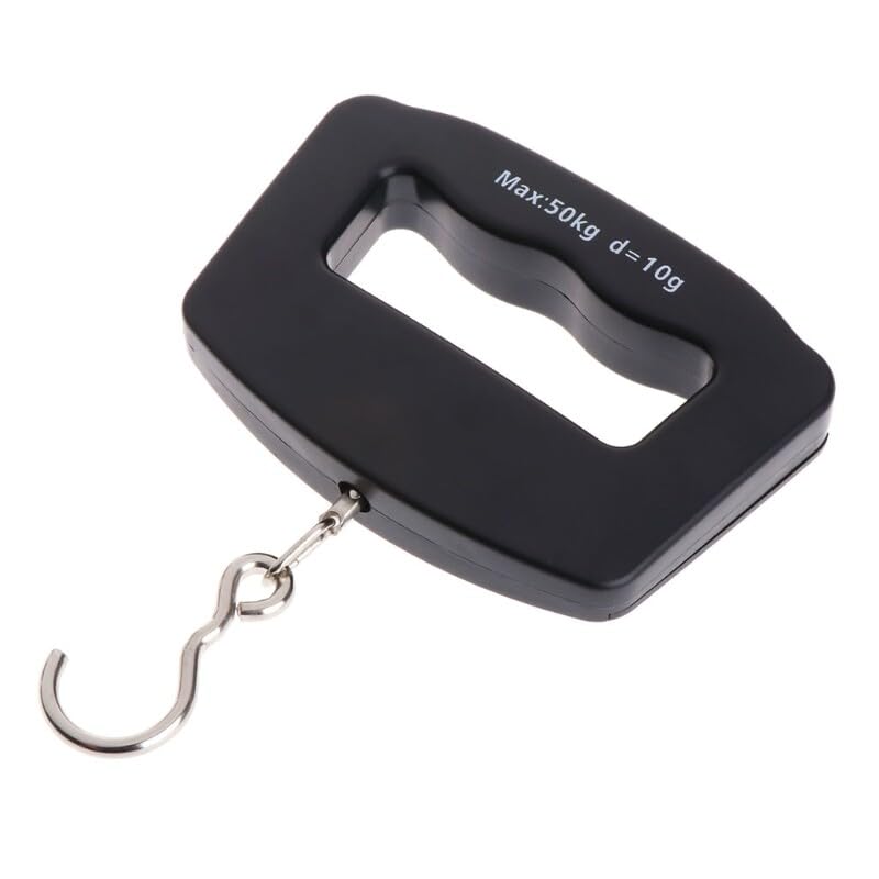 Portable LED Digital Fish Hanging Luggage Weight Hook Scale 50kg/10g