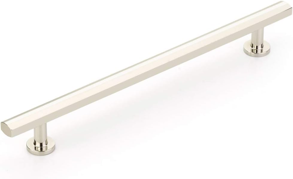 Schaub, Heathrow Pull, 8 Center-to-Center, Polished Nickel 555