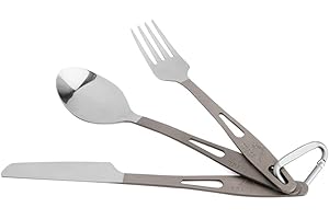 Snow Peak Titanium 3-Piece Cutlery Set