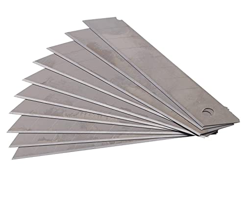 Image of Art Ranger 2pc Heavy Duty Stainless Steel 18mm Cutter Knife for Cutting Papers, Wallpapers, Cardboard, Vinyl, Tapes Etc Set With 10 replacement Blades