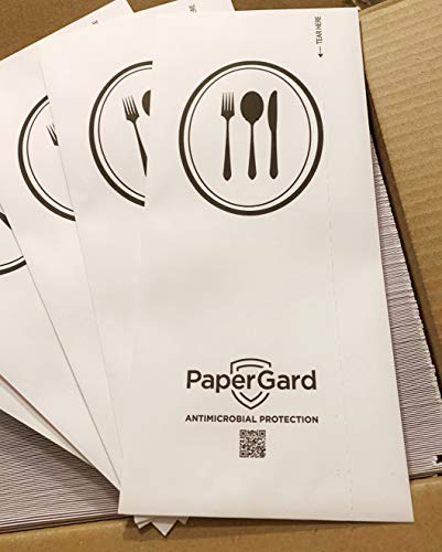 Sachet d'argenterie et sac à couverts papier désinfecté pour restaurant - 3