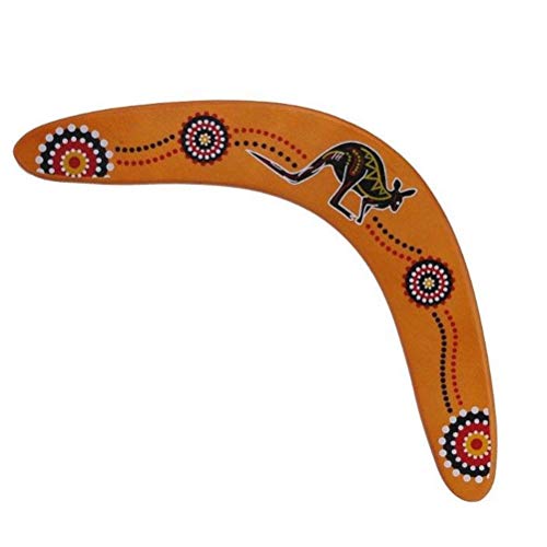 Kikumi Boomerang de Madera para Adolescentes y Adultos con Forma en V Juguete Deportivo para Lanzamiento al Aire Libre miniatura 7