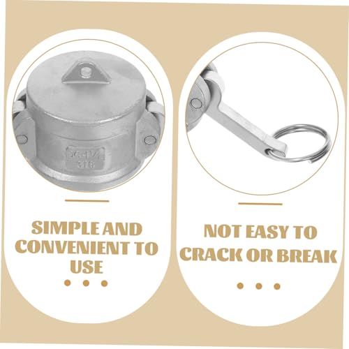 Evite fugas en fontanería con el conector rápido tipo DC inoxidable 3