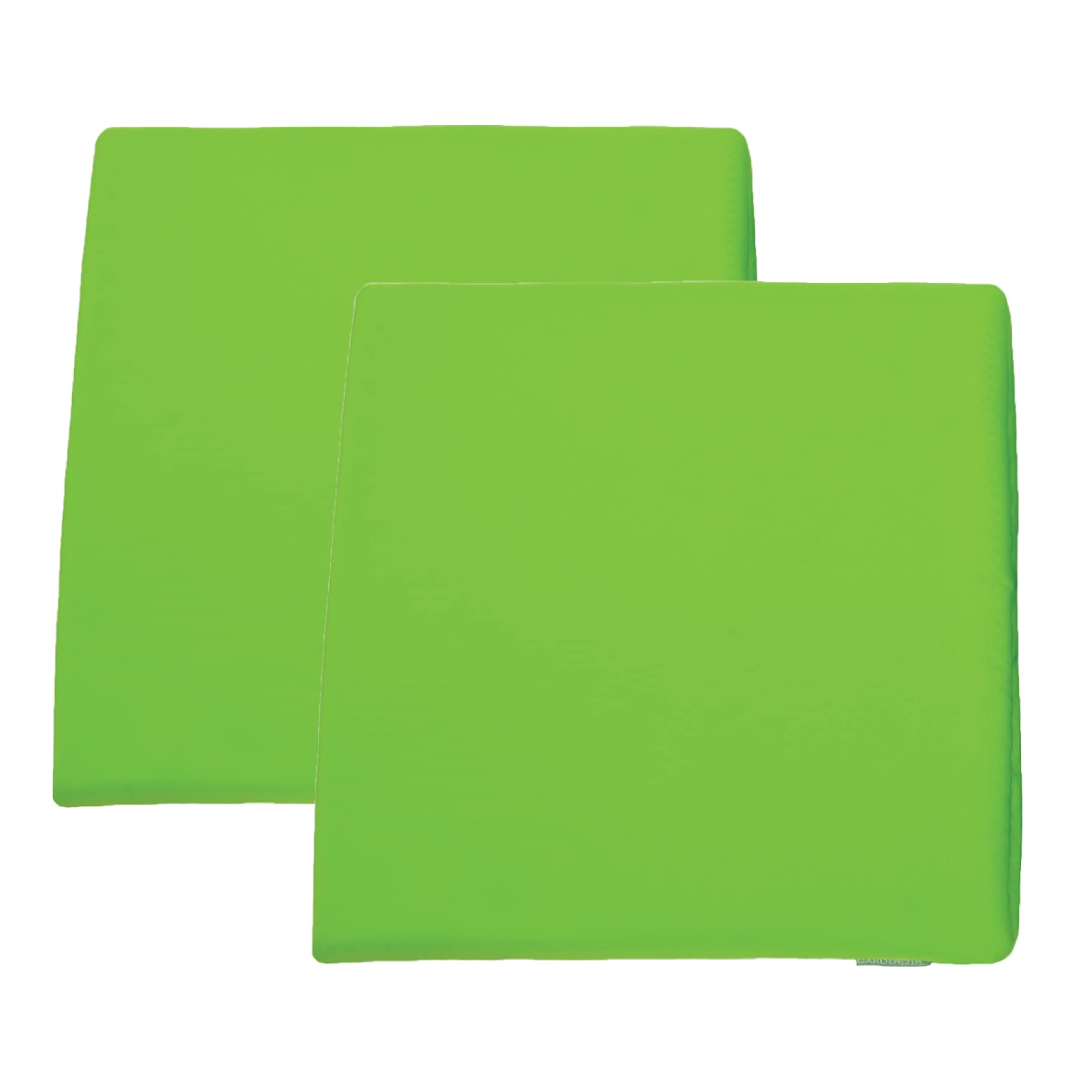Gardenista Lime Garden Rattan Chair Cushions | Water Resistant Chair Seat Pads For Allibert California Rattan Furniture | Indoor & Outdoor Patio Furniture Cushions | Durable & Comfy (2Pcs, )
