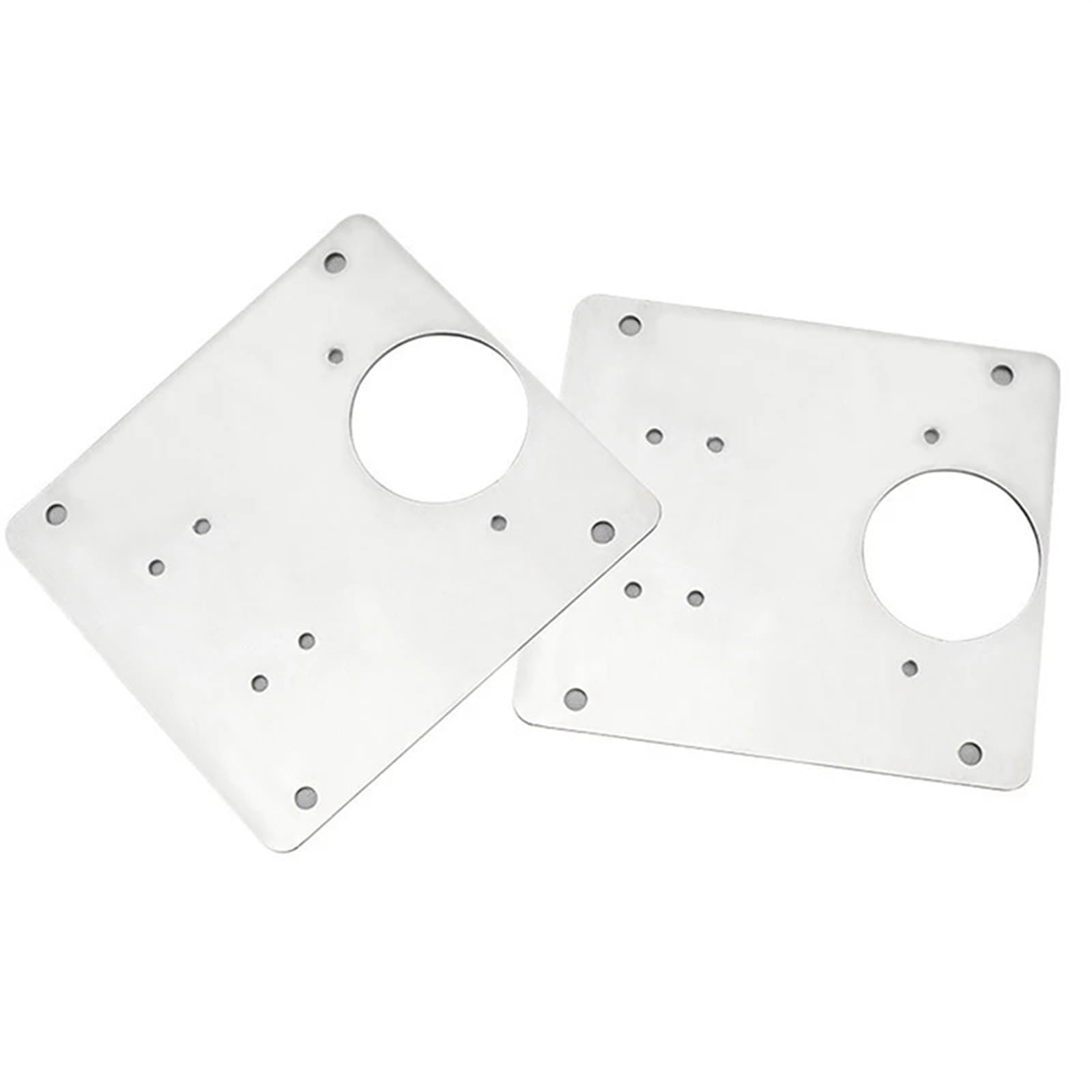 Plaque de réparation charnière meuble cuisine, kit de montage panneau latéral, 10 pièces