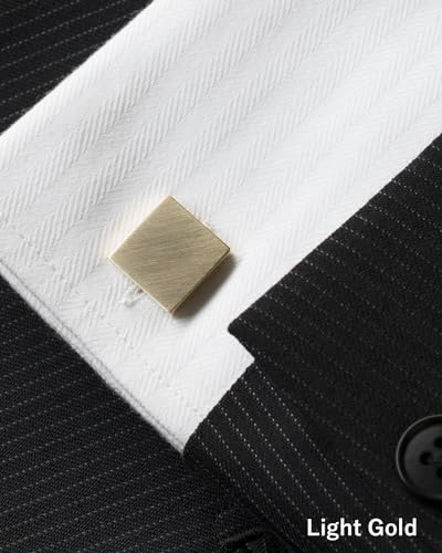Image of [TAVARAT] Cufflinks for Men cuff links mens Black Silver Light Gold Tps-166