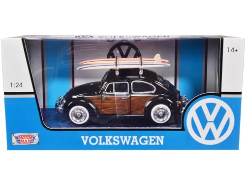 Volkswagen Beetle 1968 Motormax 1/24 : le cadeau idéal pour passionné de voiture rétro